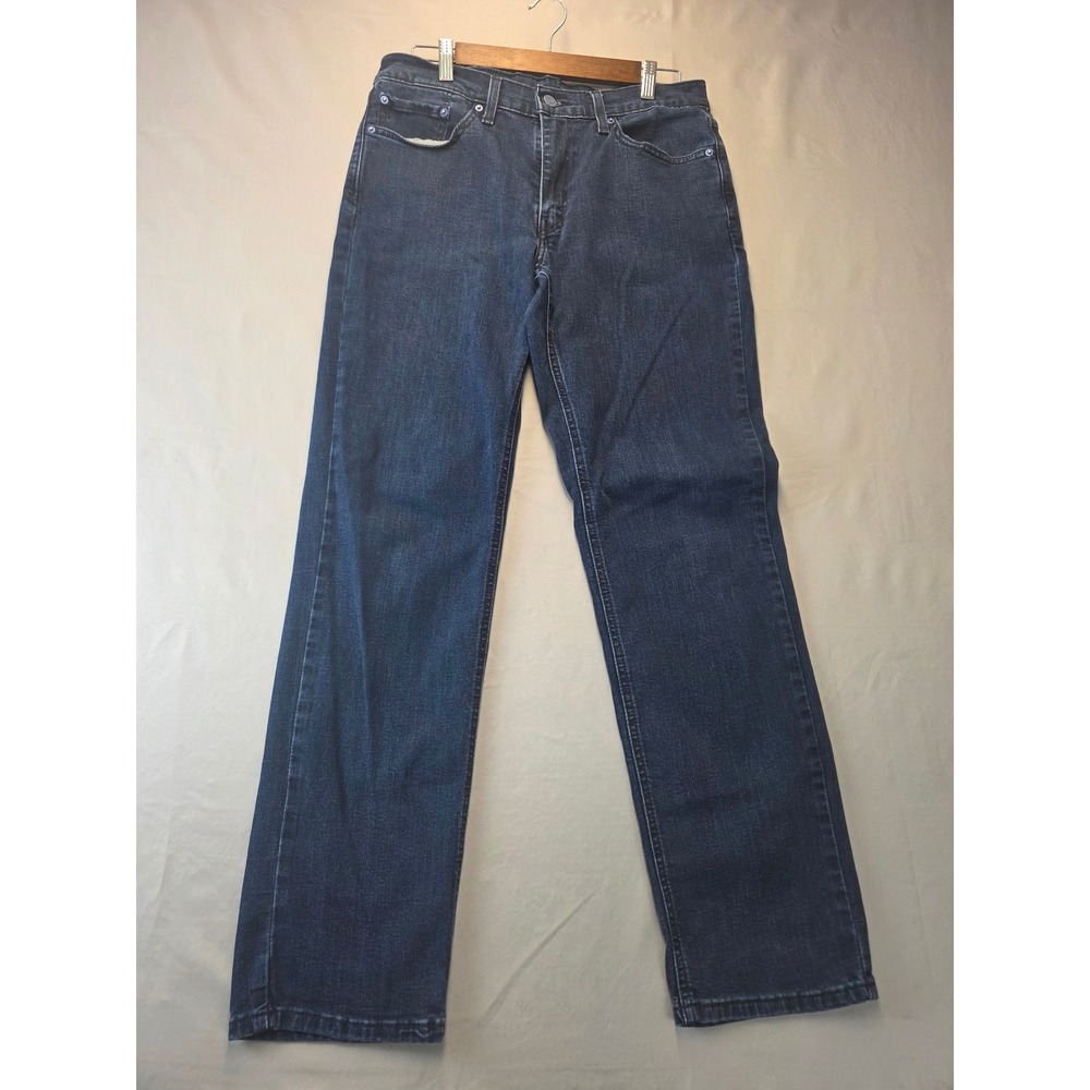 Levis 541 Athletic Taper Jeans Mens 32x32 Dark Wash Indigo Blue 18181-0524
